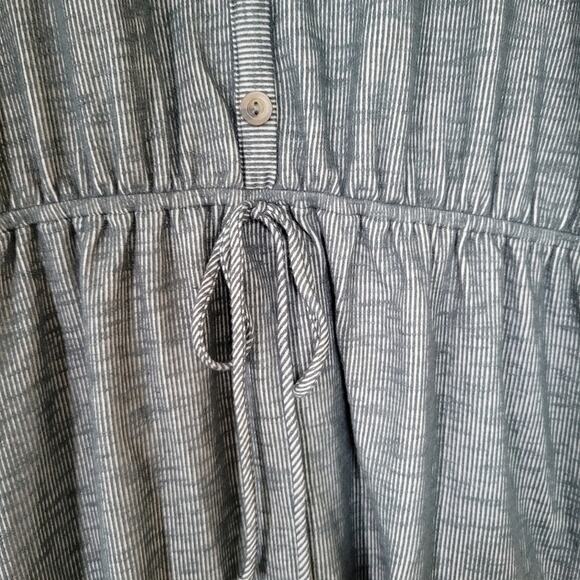 NWT Gilli Plus Size Sleeveless Button Down Mini Dress Size 2X Green-Blue - Picture 6 of 11